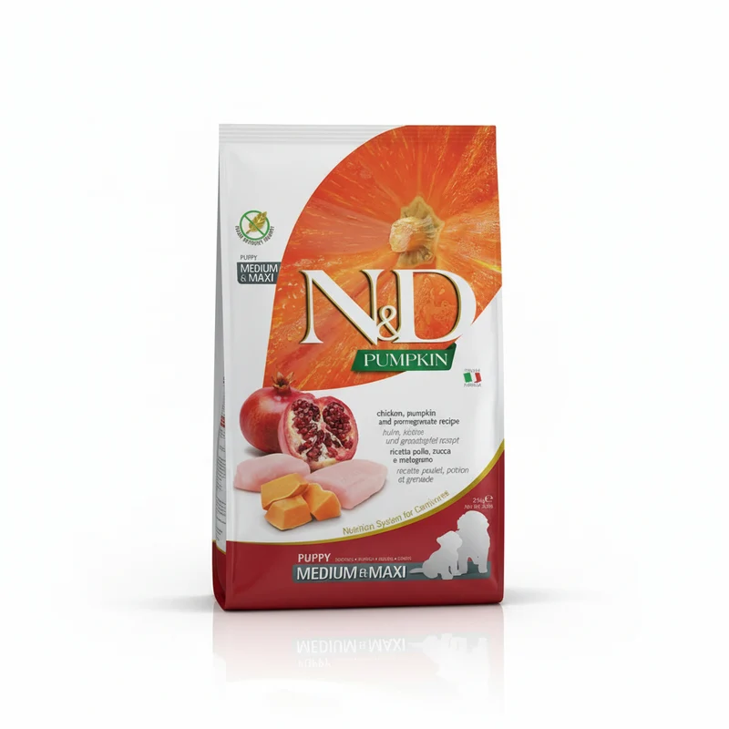 Farmina N&D Dog Puppy Calabaza Maxi con Pollo 2,5Kg