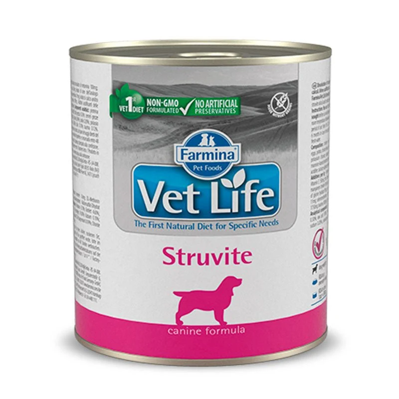 Farmina Vet Life Dog Struvite Alimento Húmedo Dietético 300g x 6 unidades