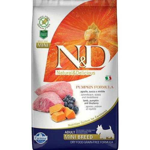 Farmina N&D Pumpkin Mini Cordero Piensos Secos 2,5Kg