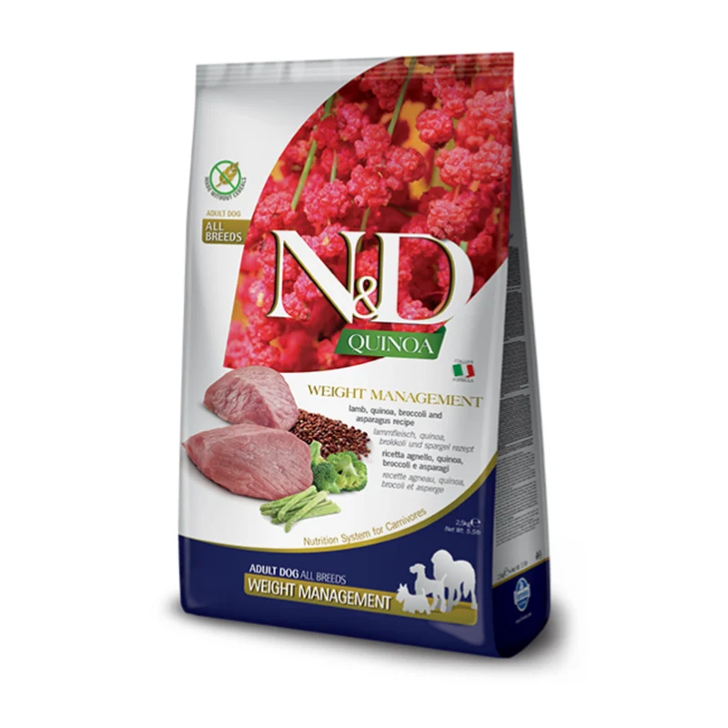Farmina N&D Quinoa Cordero Med/Mx 2,5kg