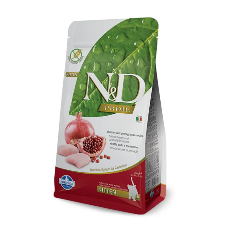 Farmina N&D Cat Kitten Prime Pollo Alimento Seco 1,5Kg