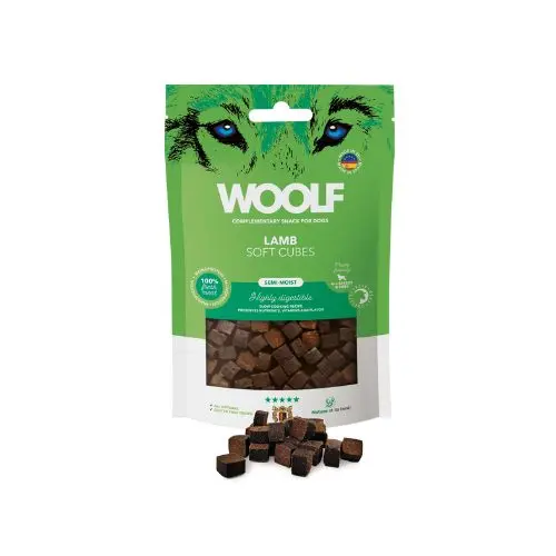 Woolf Soft Cubes Cordero 100g