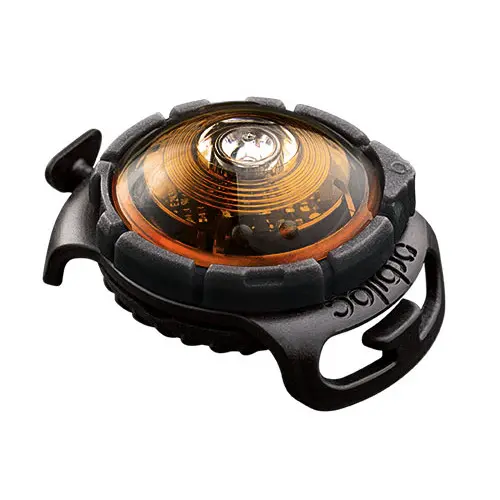 Orbiloc Dog Dual Safety Light - Amber (Orange)