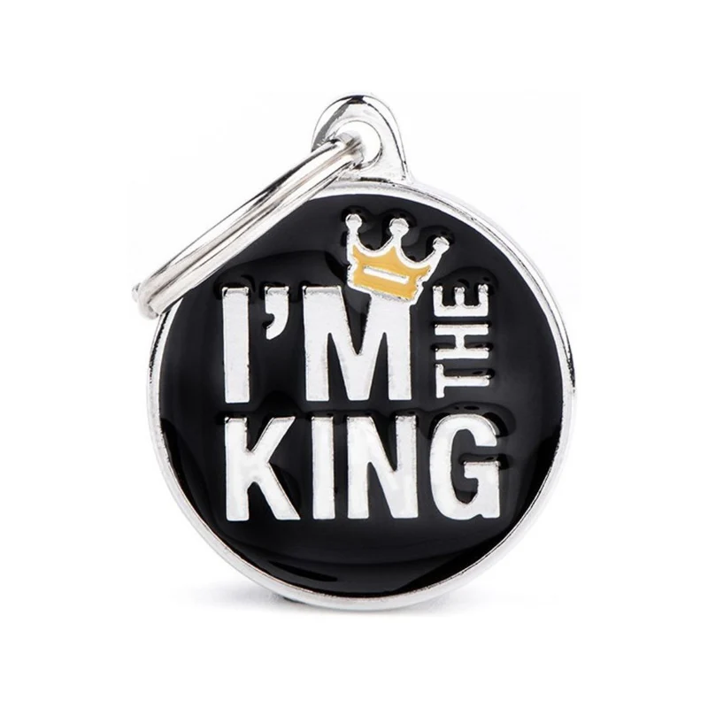 Placa Identificativa MyFamily "I'm The King"