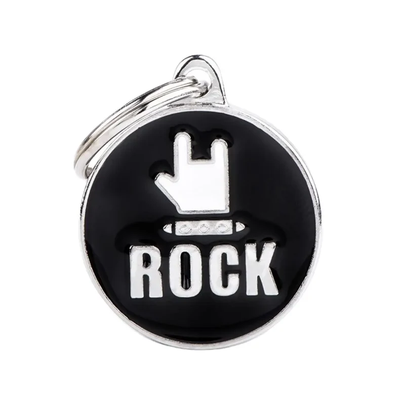 Placa Identificativa MyFamily "Rock"