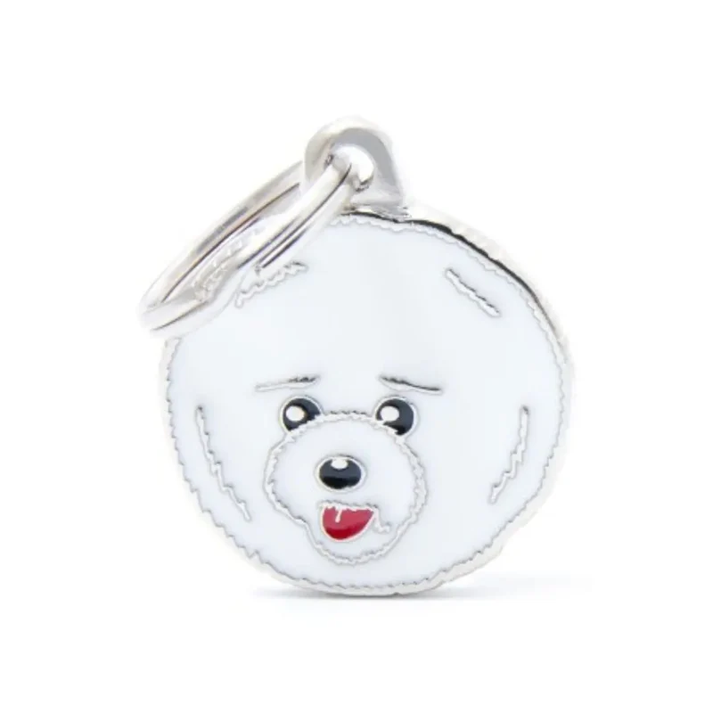 Placa Identificativa MyFamily Bichon Frisé