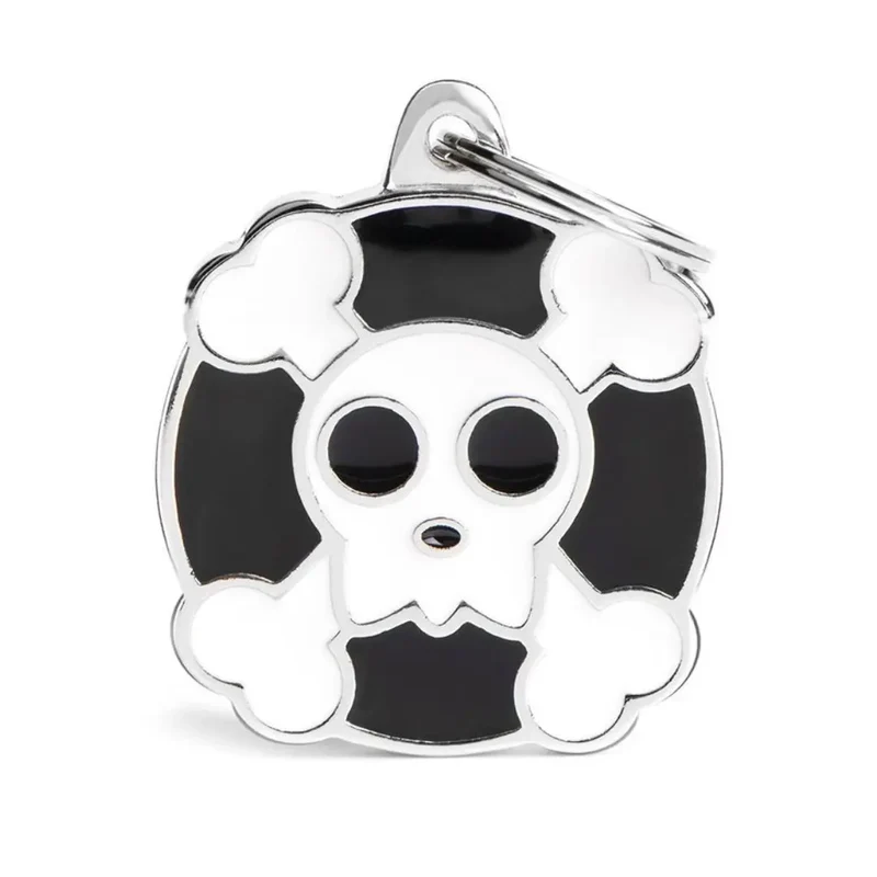 Placa Identificativa MyFamily Calavera Grande