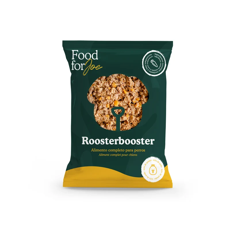 Food for Joe Dog Menú de Pollo "RoosterBooster"