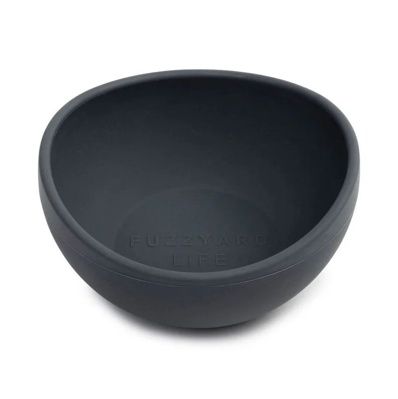Fuzzyard Life Bowl de Silicona "Slate Grey"