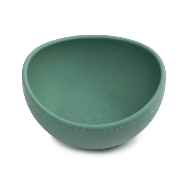 FuzzYard Life Bowl de Silicona "Myrtle Green"
