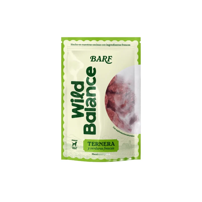 WildBalance Dog BARF - Menú de Ternera