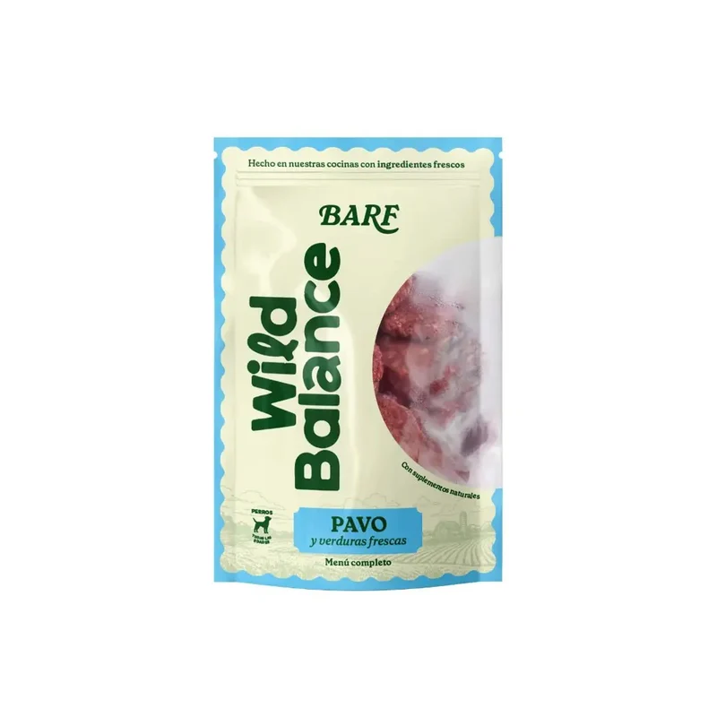 WildBalance Dog BARF - Menú de Pavo