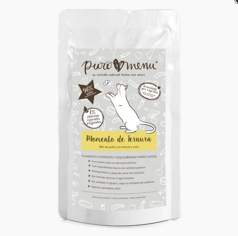 Puromenu Cat Pouch - Momento de Ternura (pollo BIO) 100g