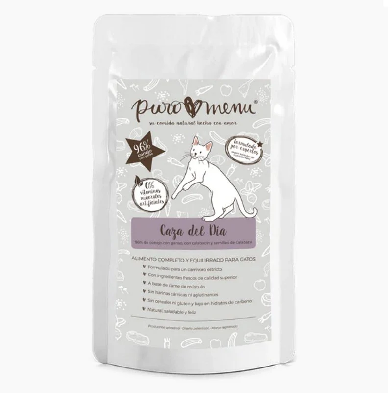 Puromenu Cat Pouch - Caza del Día (conejo y ganso) 100g