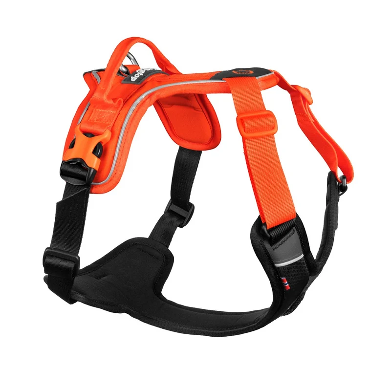 Non-stop Ramble Harness Orange/Black
