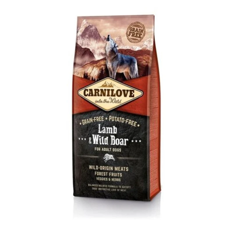 Carnilove Adult Cordero Jabali Comida Seca 12kg