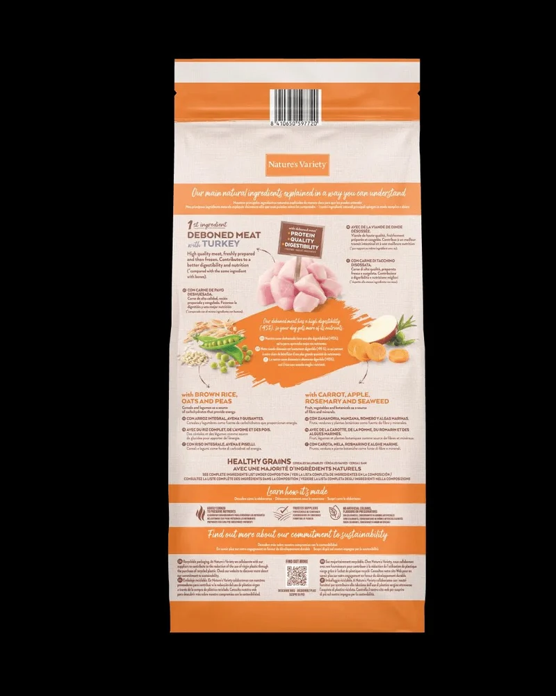 Nature's Variety Adult Perro Medio Gránulo 10kg