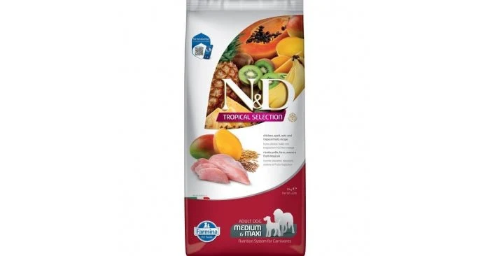 Farmina N&D Tropical Selection Alimento Seco para Perros Adultos 10kg