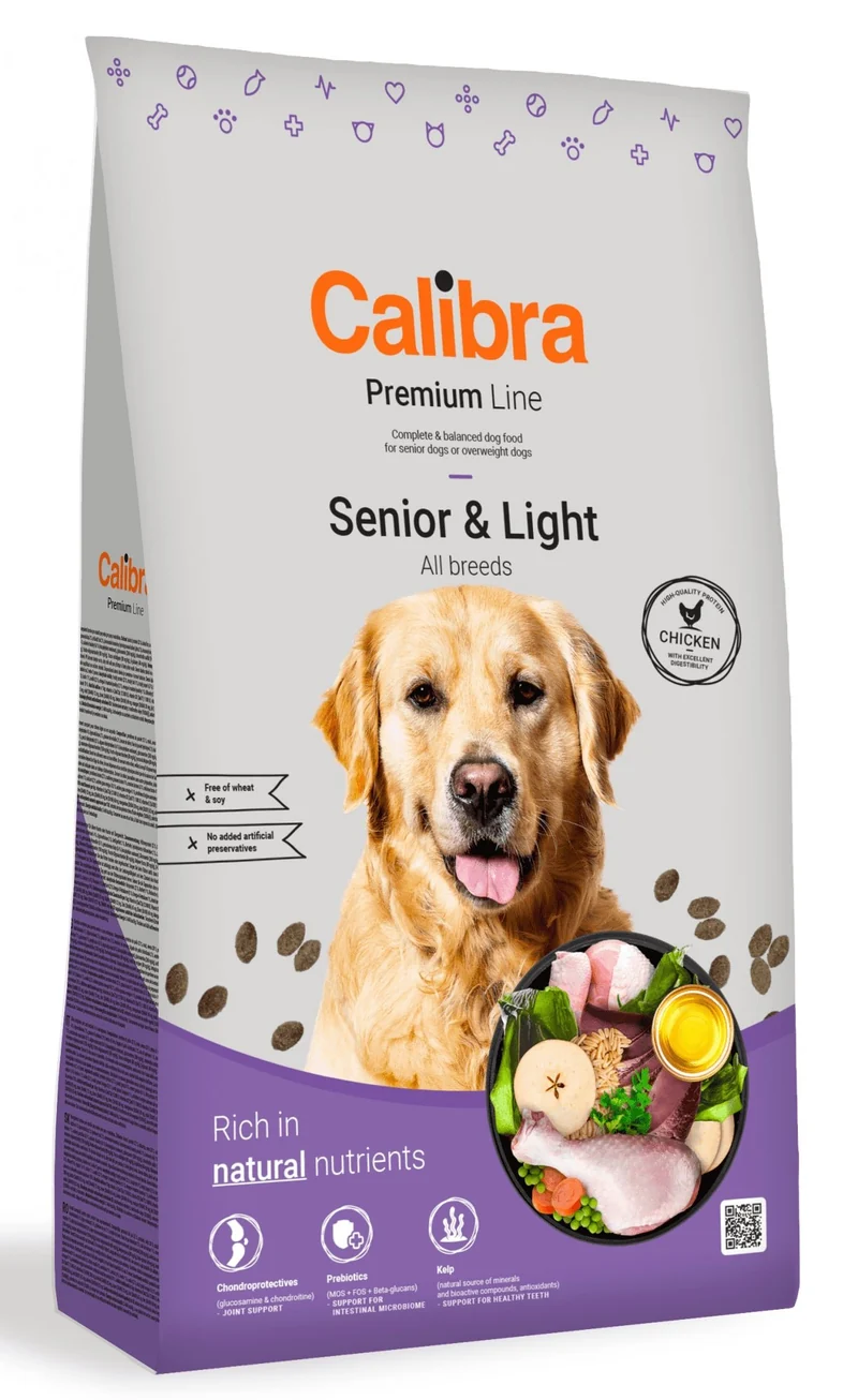 Calibra Premium Line Senior Light Pollo 12Kg