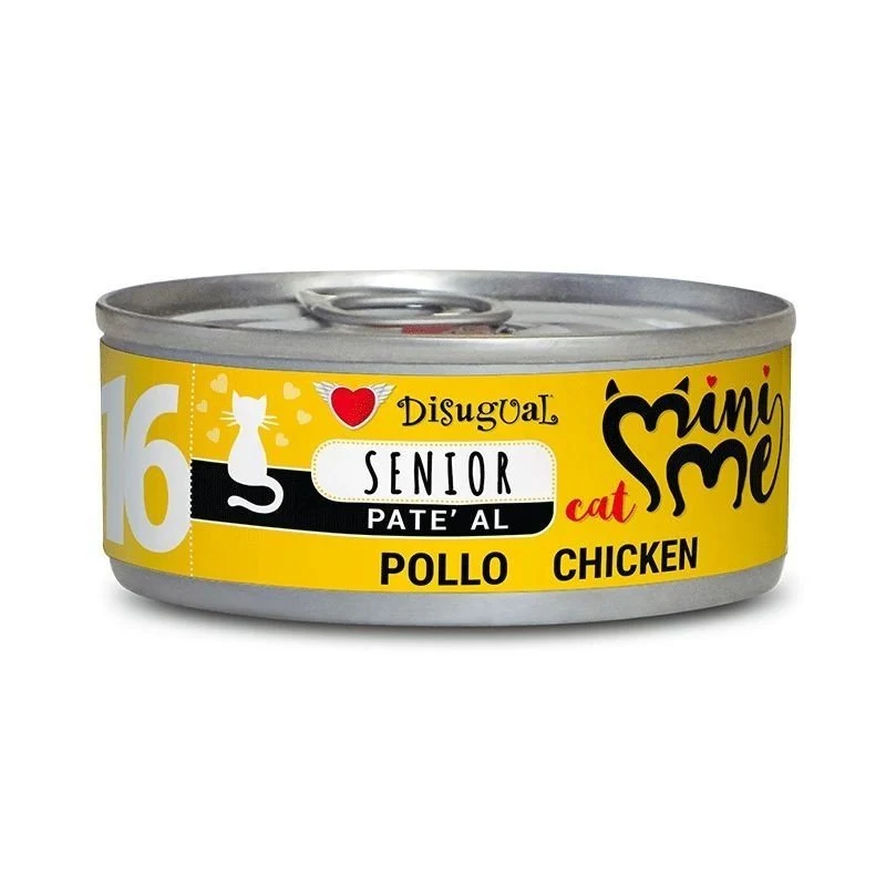 Disugual Mini-Me Senior Paté para Gatos 12x85g