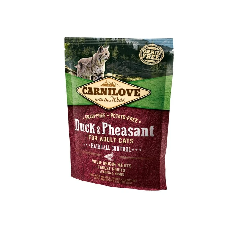 Carnilove Feline Pollo Pato Faisán Alimento seco 400g