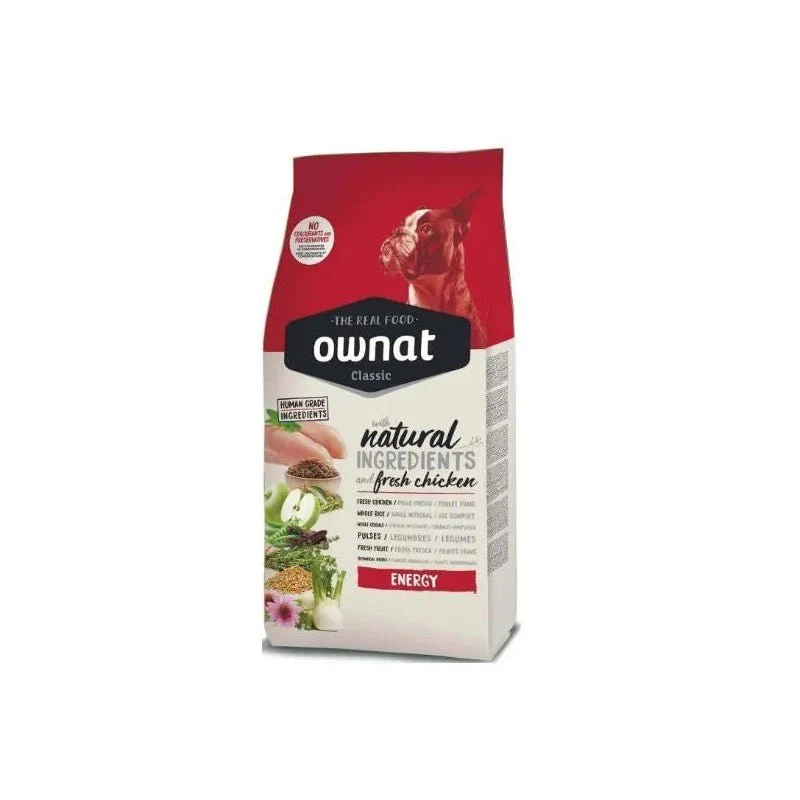 Ownat Classic Canine Adult Energy Pienso Seco para Perros 20kg