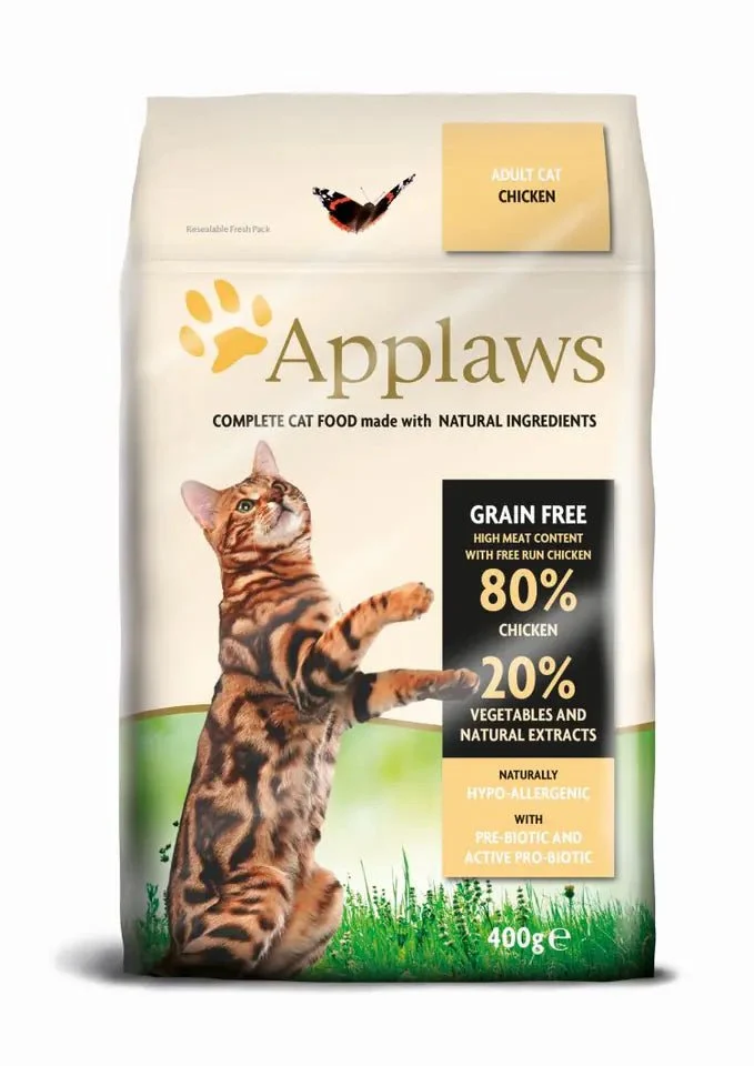 Applaws Cat Dry Pollo Alimento para Gatos Adultos 400g