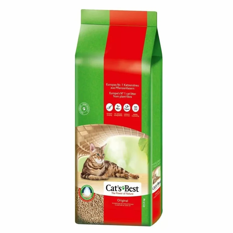 Cat's Best Original Arena Vegetal Aglutinante 40L 17.2kg