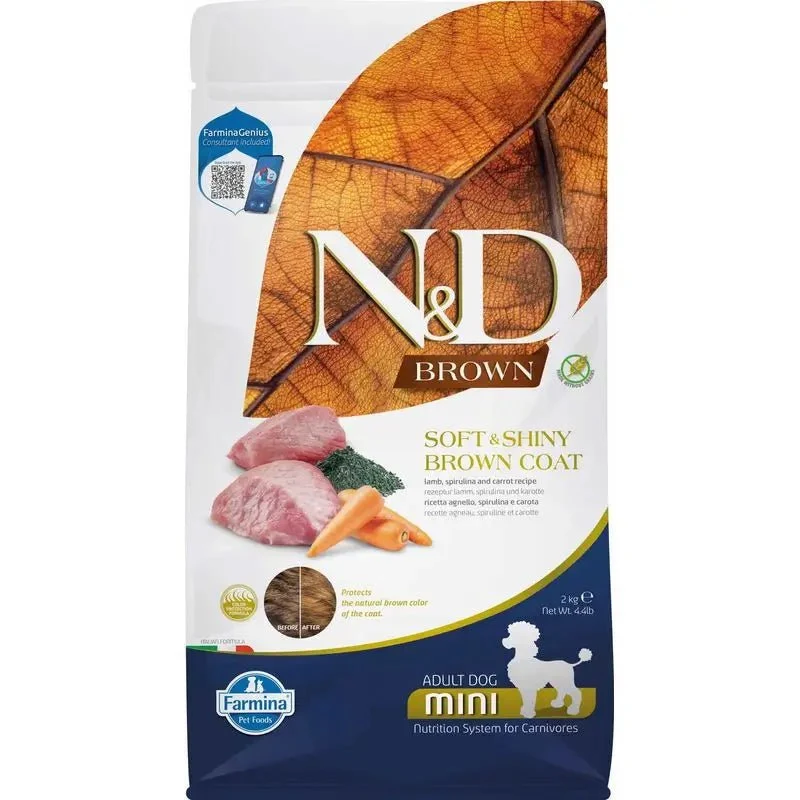 Farmina ND Brown Dog Cordero Mini 2Kg