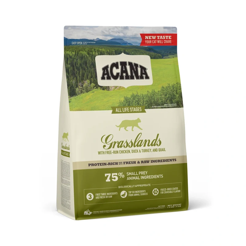 Acana Feline Adult Grasslands Saco 1,8Kg