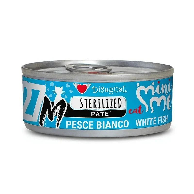 Disugual Mini-Me M Gato Esterilizado Pescado Blanco 12x85g