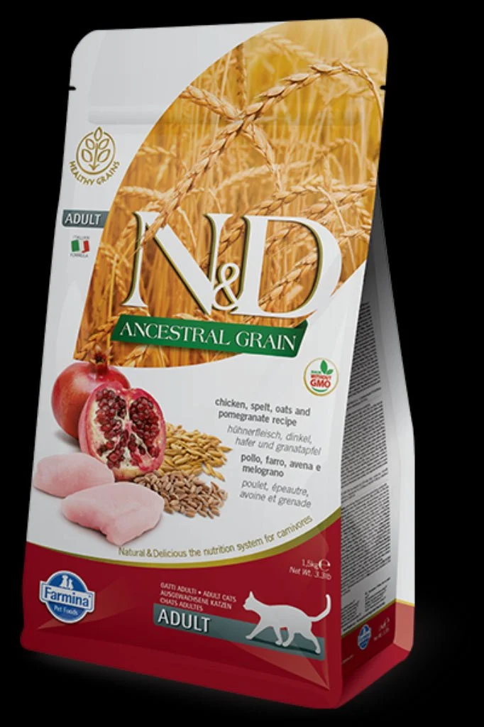 Farmina N&D Ancestral Pollo Comida Seca para Gatos 1,5Kg