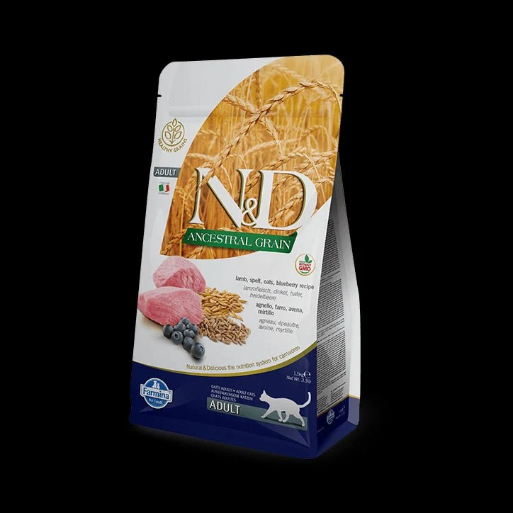 Farmina N&D Ancestral Cordero Alimento Sólido para Gatos 1.5kg