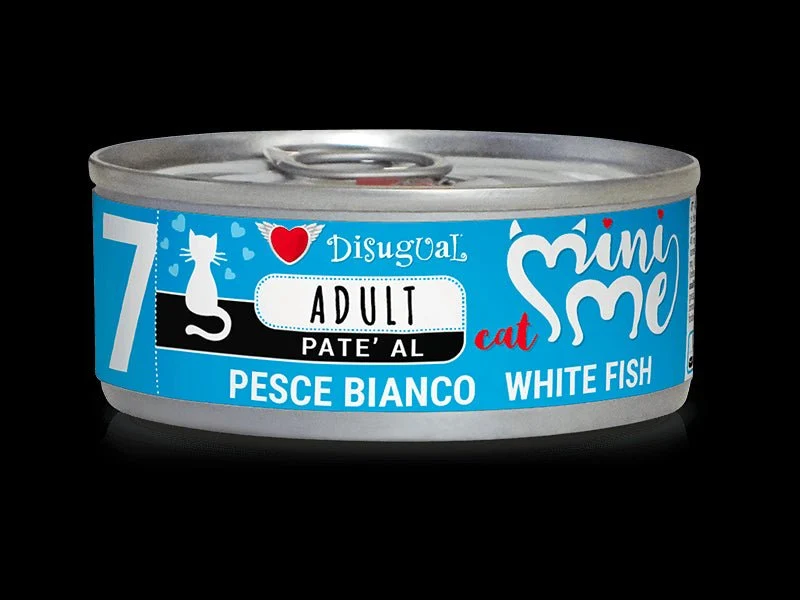 Disugual Mini-Me Cat Pescado Blanco Comida Húmeda 12x85g