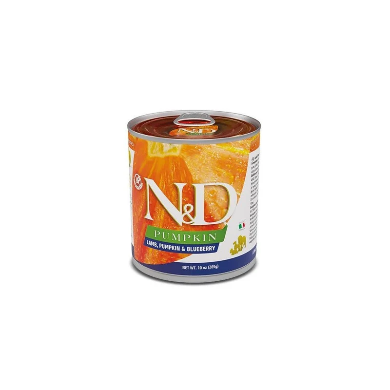 Farmina N&D Pumpkin Cordero y Arándano Comida Húmeda para Perros Adultos 285g x 6 unidades