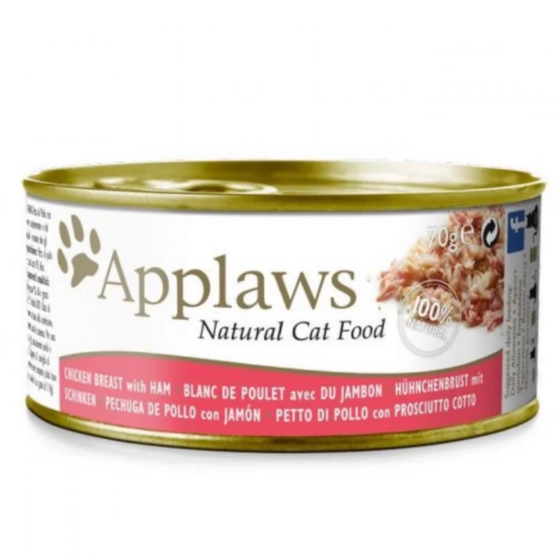 Applaws gato - Pollo y jamón