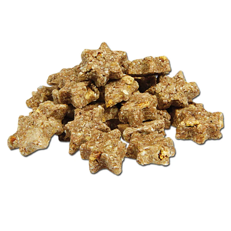 Mini estrellitas de pavo y plátano 50g