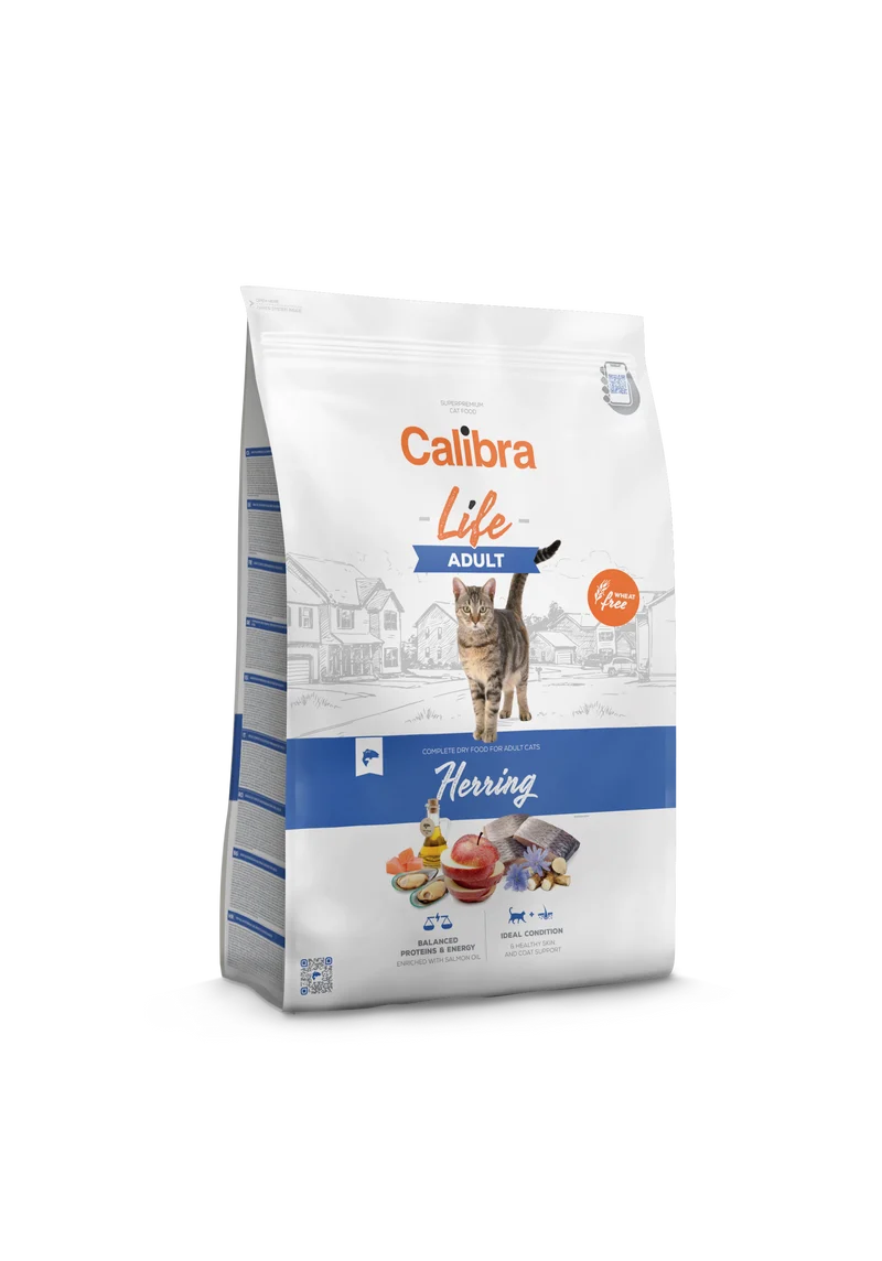 Calibra Cat Life Adult Arenque Alimento Seco 1,5Kg