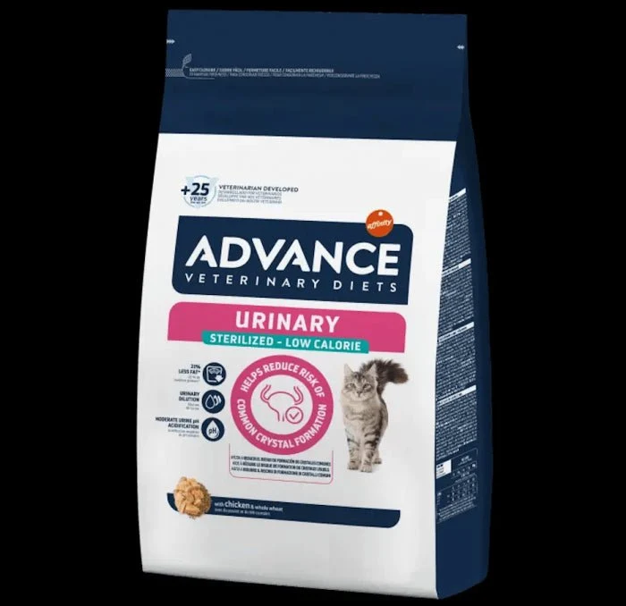 Affinity Advance Veterinaria Dieta Urinary Esterilizado Baja Caloría 1,250Kg