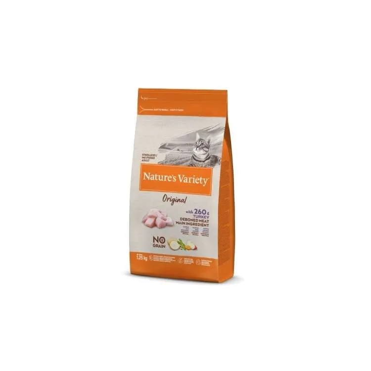 Nature's Variety No Grain Pavo Alimento Seco 1,25Kg