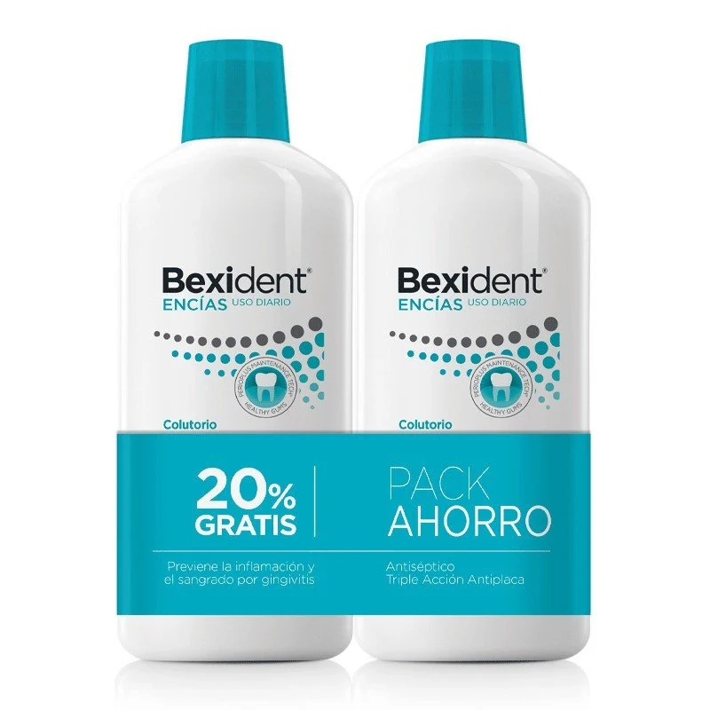 BEXIDENT Encías Uso Diario Colutorio 2x500ml