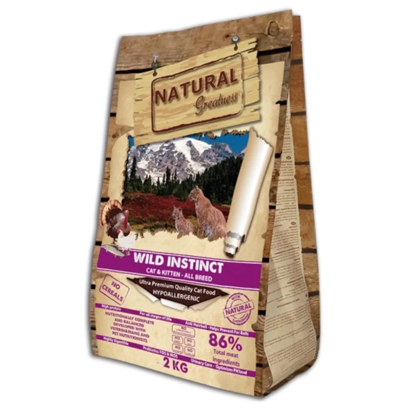 Natural Greatness Gato - Wild Instinct croqueta pequeña