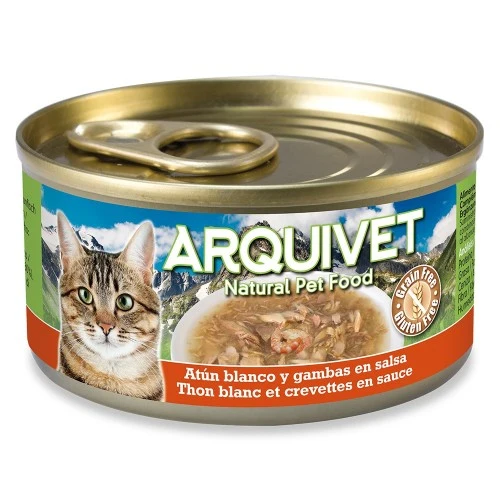 Arquivet Gato - Atún blanco y gambas en salsa