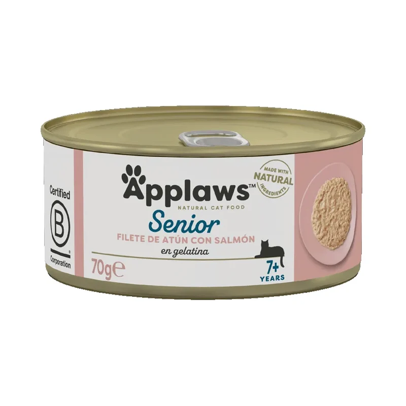 Applaws gato - Atún y salmón en gelatina