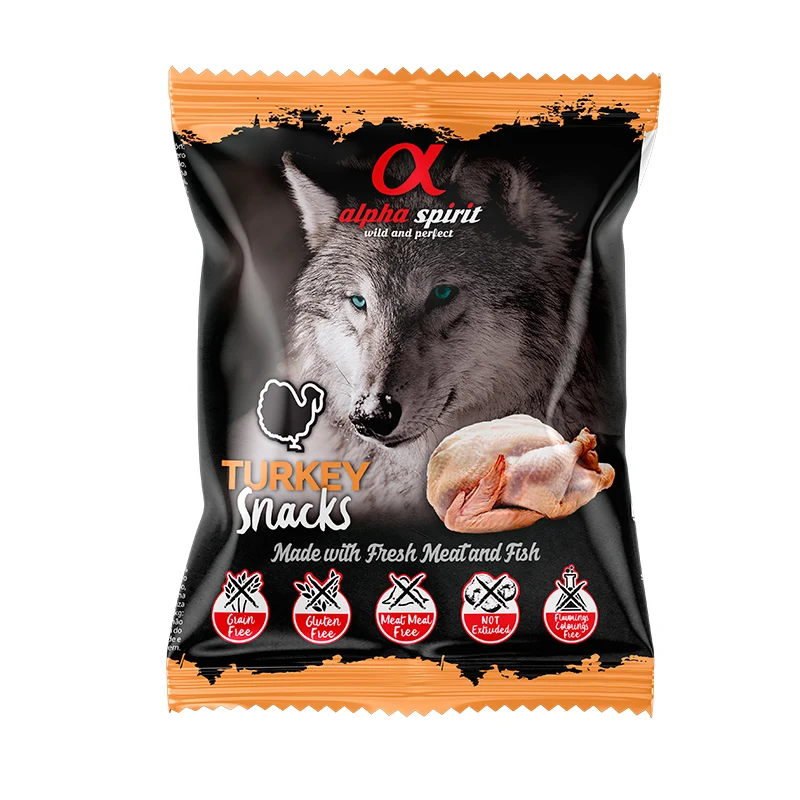 Alpha Spirit - Snacks de pavo