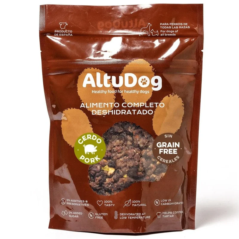 Altudog - Comida deshidratada de cerdo SIN CEREALES