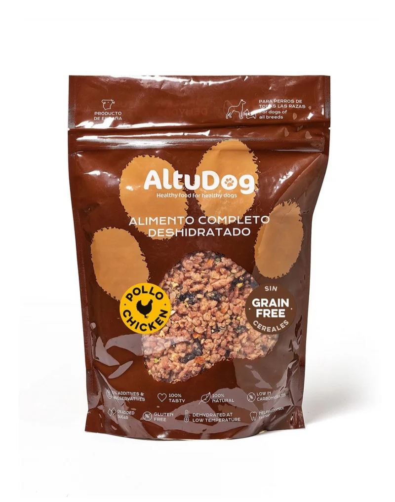 Altudog - Comida deshidratada de pollo SIN CEREALES
