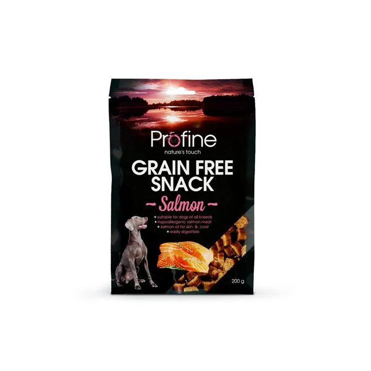 Profine snacks semihúmedos de salmón