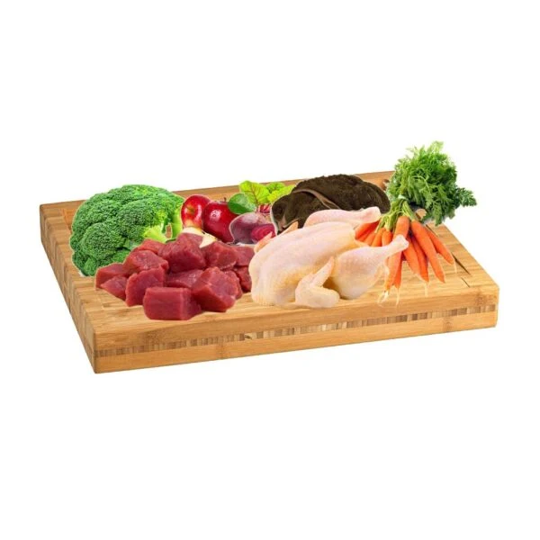 Menú BARF de Pollo y Ternera - NaturaBarf