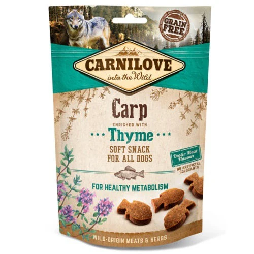 Carnilove Snacks Semihúmedos - Carpa con tomillo